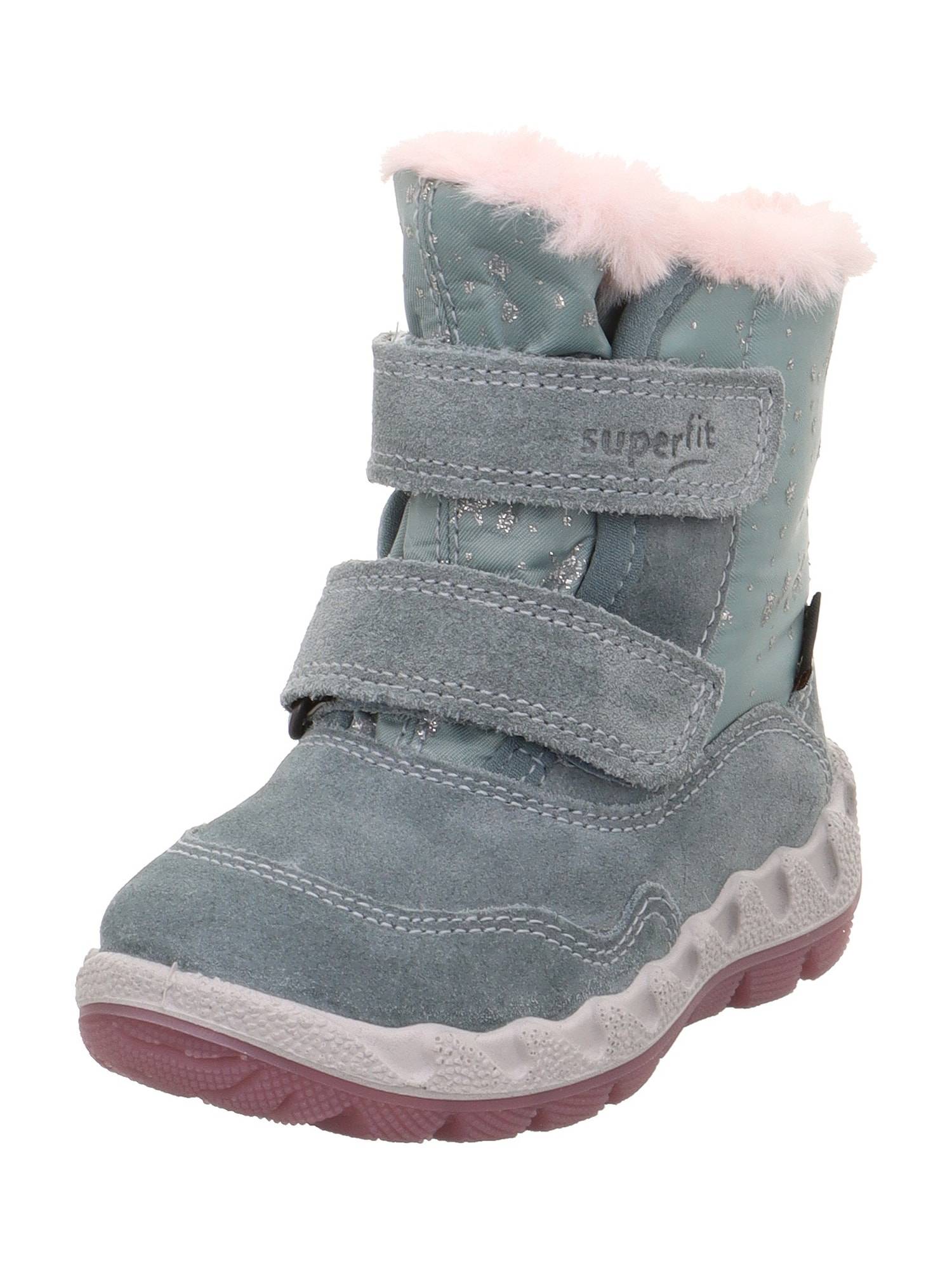 SUPERFIT Snöboots 'Icebird' ljusgrön / rosa