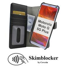 Skimblocker Magnet Wallet Motorola Moto G 5G Plus