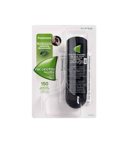 Nicorette Mundspray QuickMist 1 mg/dosis - 150 doser