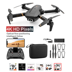 V4 Rc Drönare 4k HD vidvinkelkamera 1080P WiFi fpv Drone Dual Camera Quadcopter Real-time transmission