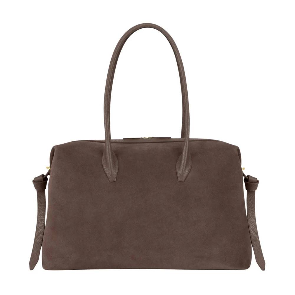Yuzefi Ganache Ruskind Stor Brioche Duffle - Tasker - Dame - Brun - ONE SIZE - Læder
