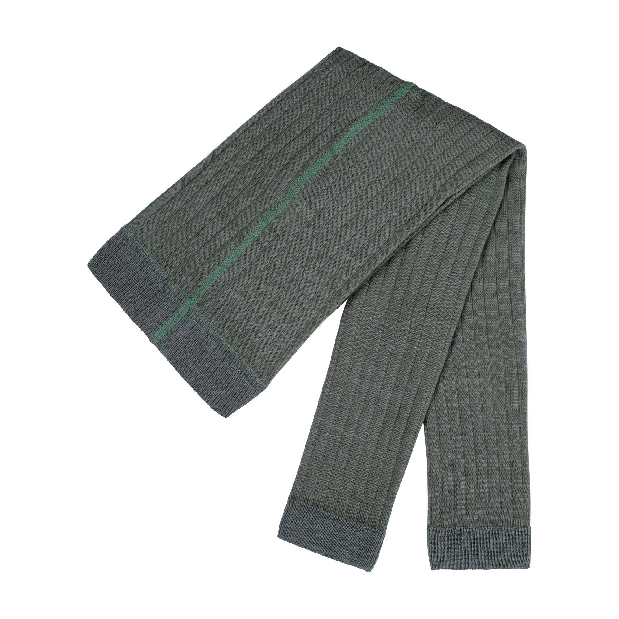 Leggings byxor underställ barn Ull Bomull - Verde 116-140cl: 122/128cl