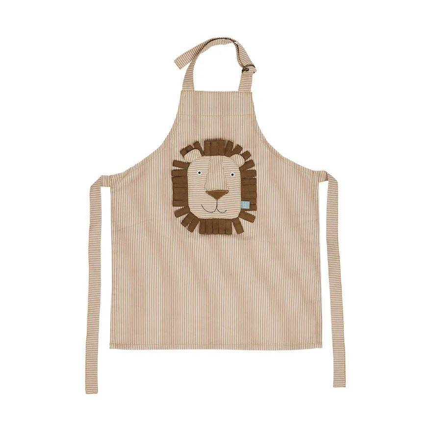 OYOY Lion förkläde 44x56 cm Caramel - Beige