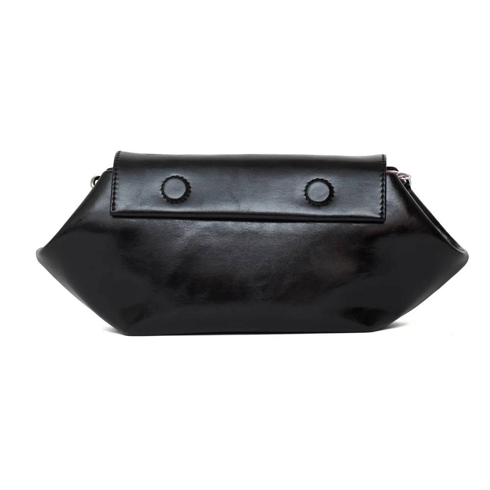 Ganni Bou East-West Box Bag - Tasker - Dame - Sort - ONE SIZE - Uld