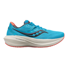 Saucony Triumph 20 Running Shoes - Ocean/Coral / 7.5