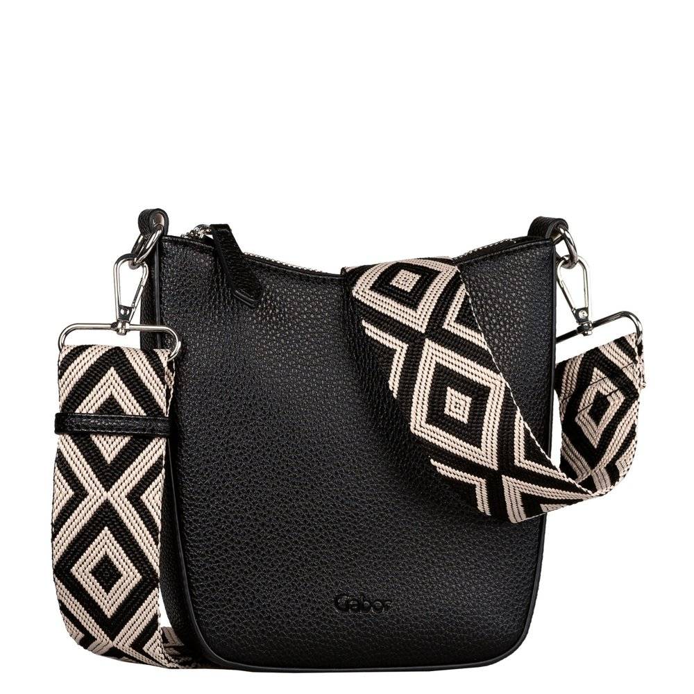 Gabor Linda Cross Bag Colour: Black, Size: One Size