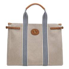 Valentino, Taske, Herre, Beige, ONE SIZE, Stor Antibes Tote Taske