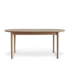 Andersen Furniture Classic 255 ovalt spisebord - eg hvidolieret- 110 x 215 cm.