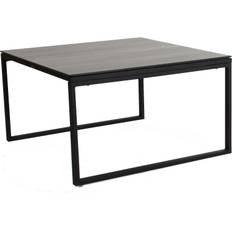 Brafab Talance Coffee Table 80x80cm H45 Black / Dark Grey - Udendørs sofaborde Aluminium Sort - 4706+4953B