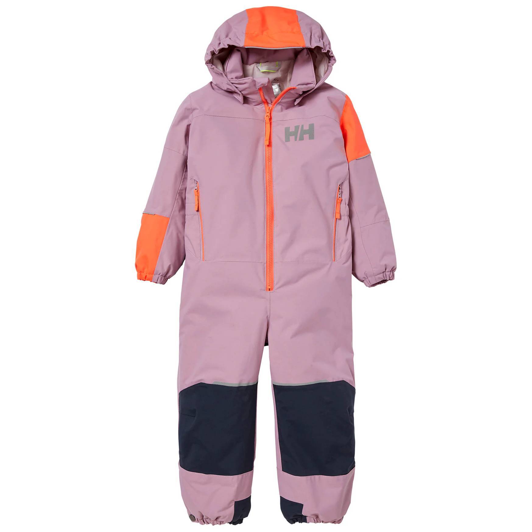 Helly Hansen Kids' Rider Insulated Snow Suit Flyverdragt Børn - Pink Ash - Pink Ash / 98 cm / 3 år