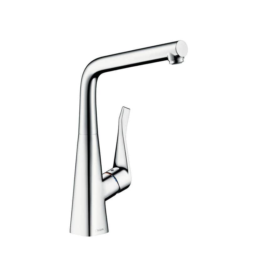 Köksblandare Hansgrohe Metris 320 för Installation framför Fönster