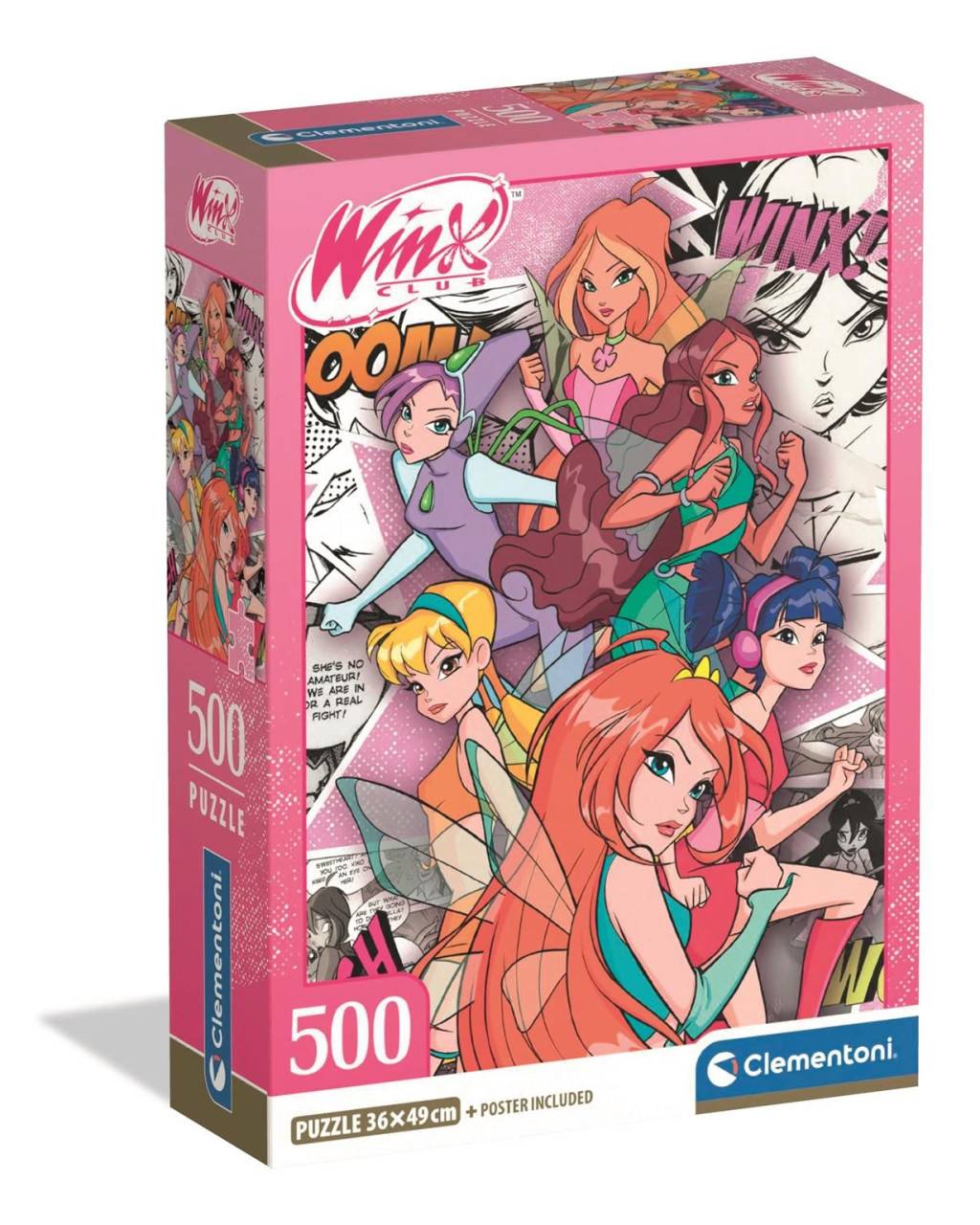 Winx Club Kompakt pussel 500 bitar Clementoni