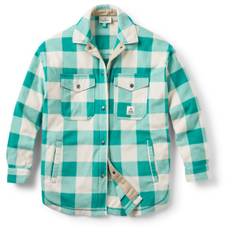 Passenger Women's East Recycled Polar Fleece Shirt Skjorte Damer størrelse S farve turkis