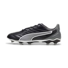 PUMA KING PRO FG/AG Football Boots Unisex, Shoes, Black/White/Cool Dark Gray, 42