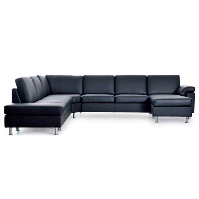 Uniq standard modulsofa m/chaiselong - okselæder.