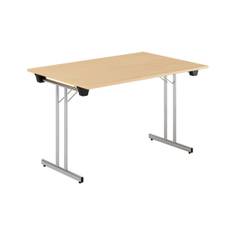 Dinner Style - 120x80cm - Sammenklappeligt bord - Bøg-krom