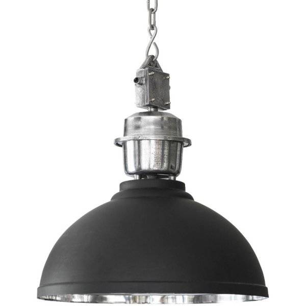 Taklampa Manchester, Ø35 cm, fler färger - PR Home (Välj ytfinish: Svart/råkrom)