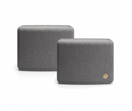 2-pak Audio Pro A15 W bærbar Wifi-højttaler, mørkegrå