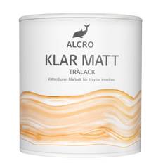 Alcro Klar Trälack Matt