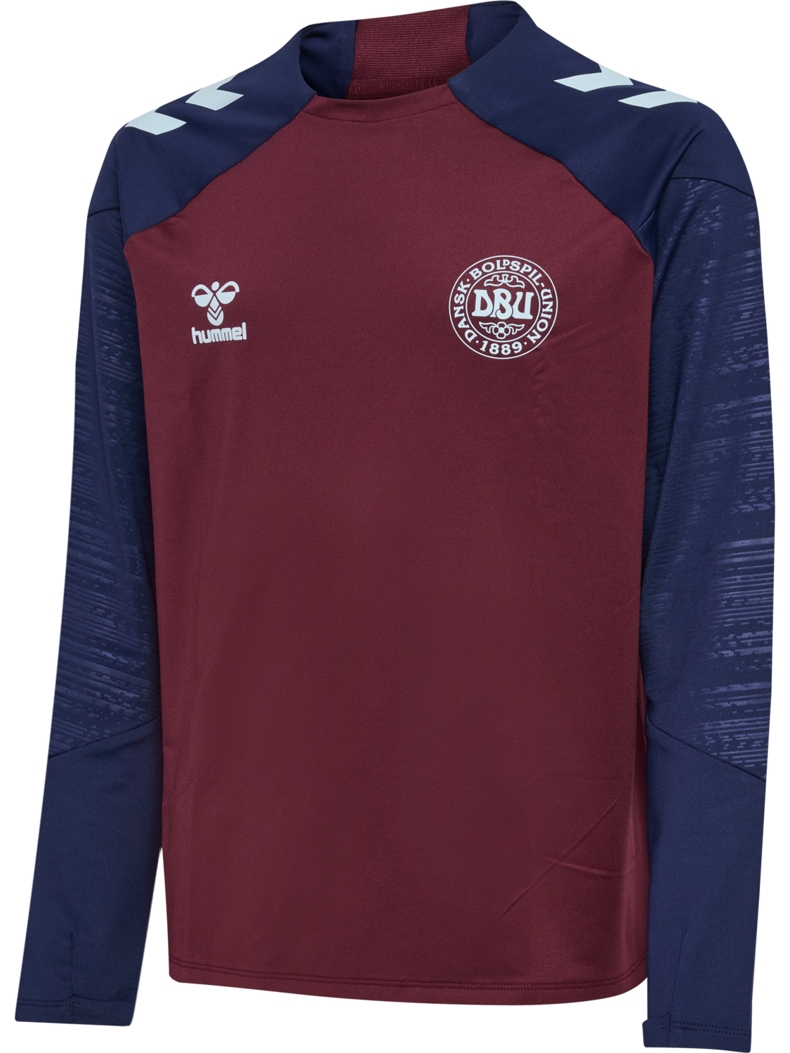 Hummel - DBU 26 Pro Tr Crew Sweat Kids | Rød | Sweatshirt | Børn | Str: 152 - Hurtig levering 1-2 hverdage