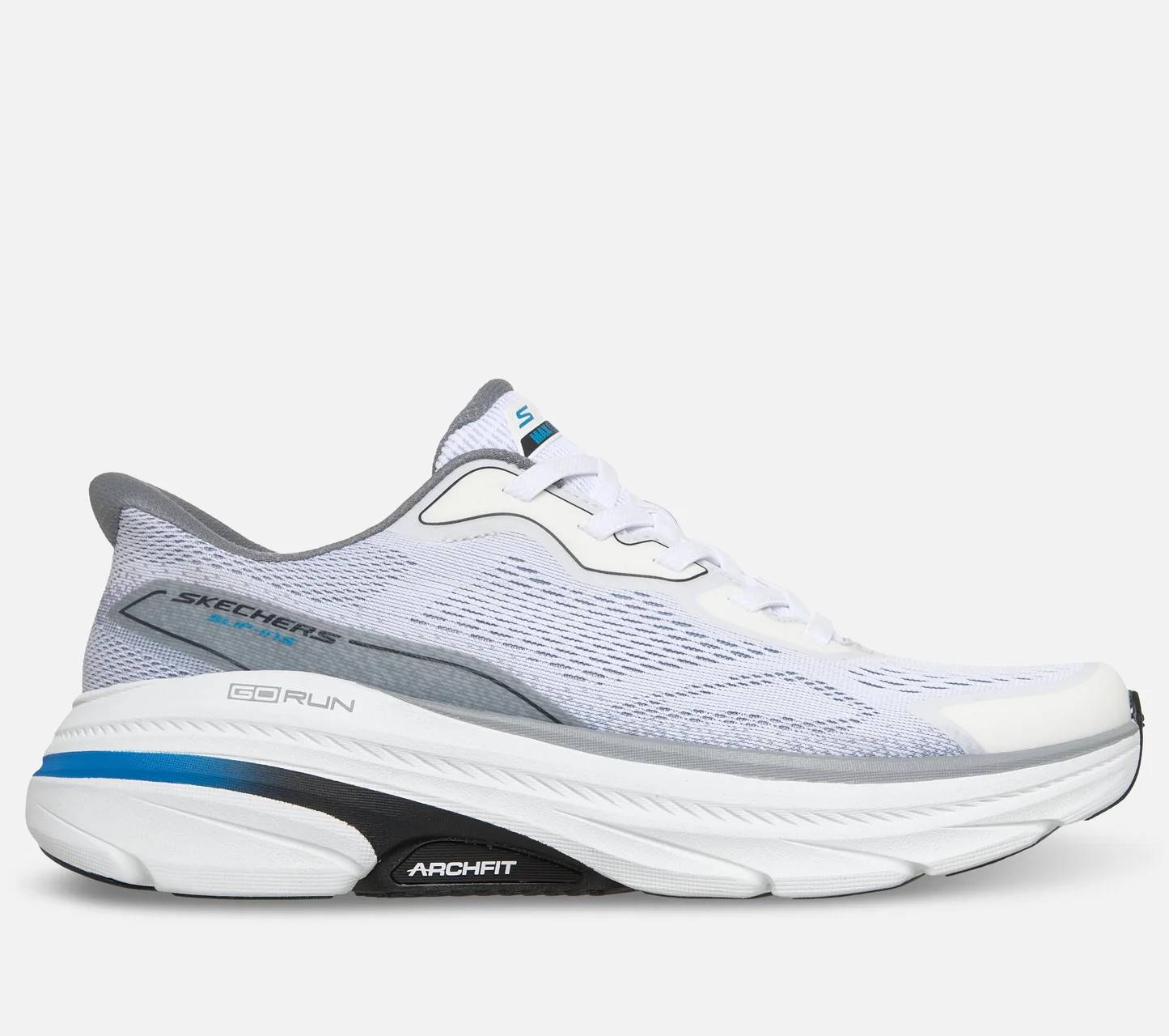 SKECHERS™ Max Cushioning Arch Fit 2.0 Azusah White Slip-Ins Sneaker Size 44.