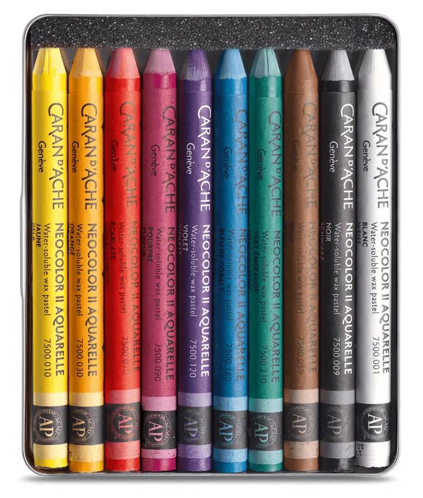 Neocolor ll akvarellkritor10 st