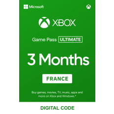 Xbox Game Pass Ultimate 3 Months (FR) - Xbox Live - Digital Code