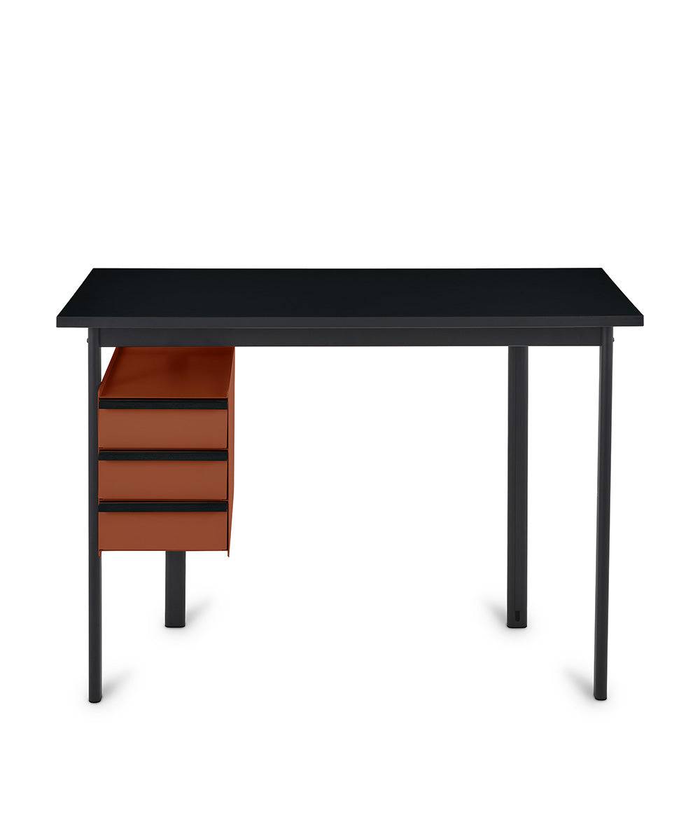 Mode-bureau, met lades in Zwart by Herman Miller