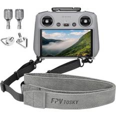 FPVtosky Gurt für DJI RC 2/RC/RC Pro Controller, Dji Mini 4 pro Umhängeband + 2 Steuerknüppel, Fernbedienung Tragegurt Kompatibel mit Mini 4 Pro/Mini 3 Pro Remote Controller Zubehör