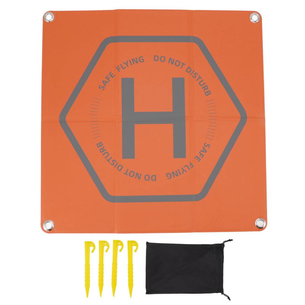 Drone Landing Pad Pro, universel vandtæt, hurtigt foldbar helikopterlandingsplads til DJI-droner, velegnet til strandgræs, skov, med