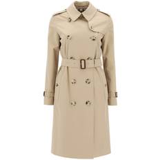 BURBERRY mid-length kensington heritage trench coat