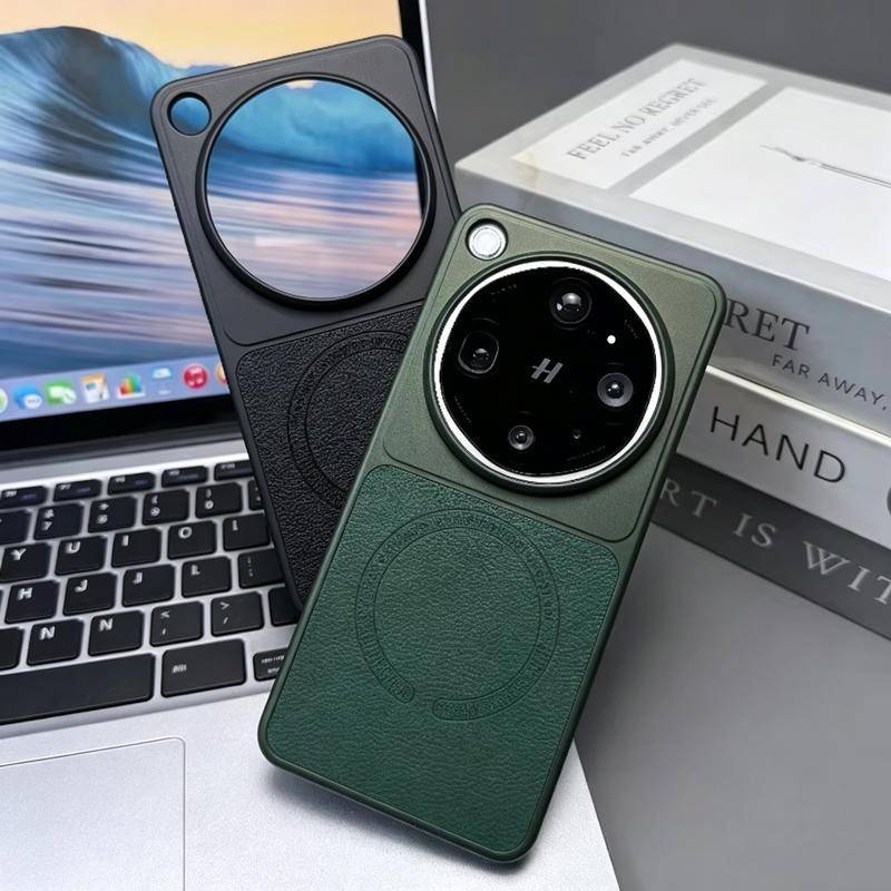 Fodral för OPPO Find X9 Ultra Find X8 Pro x8S Fodral Magnetiskt PU-läder Galvaniserad PC Lätt Hårt Skydd Halkfri Stötfångare