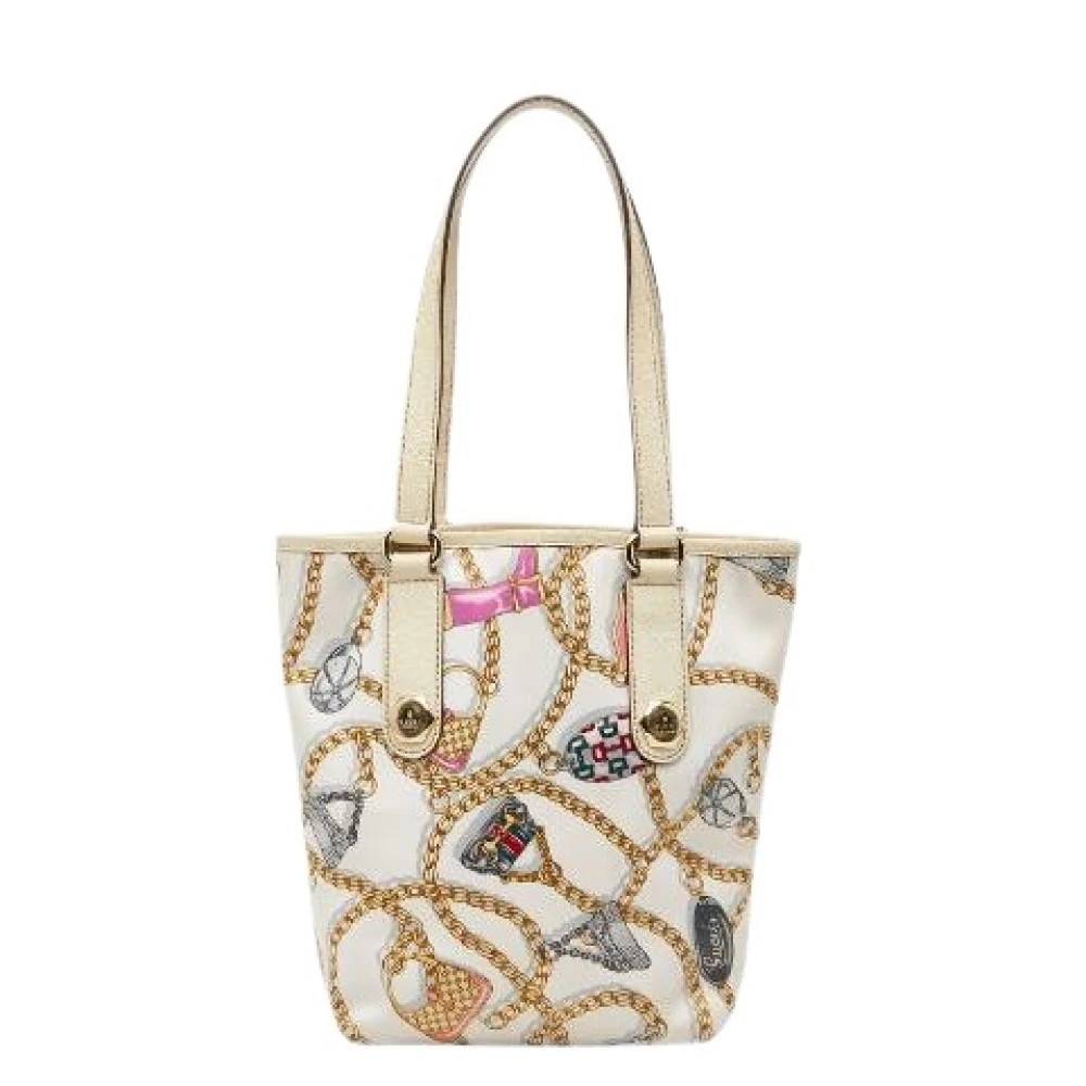 Gucci Vintage - Pre-owned Logo Nylon Mini Handbag Vintage - Dam - ONE Size - Nylon