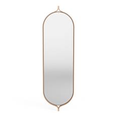 Swedese Comma Ovalt Spejl Beige Pink