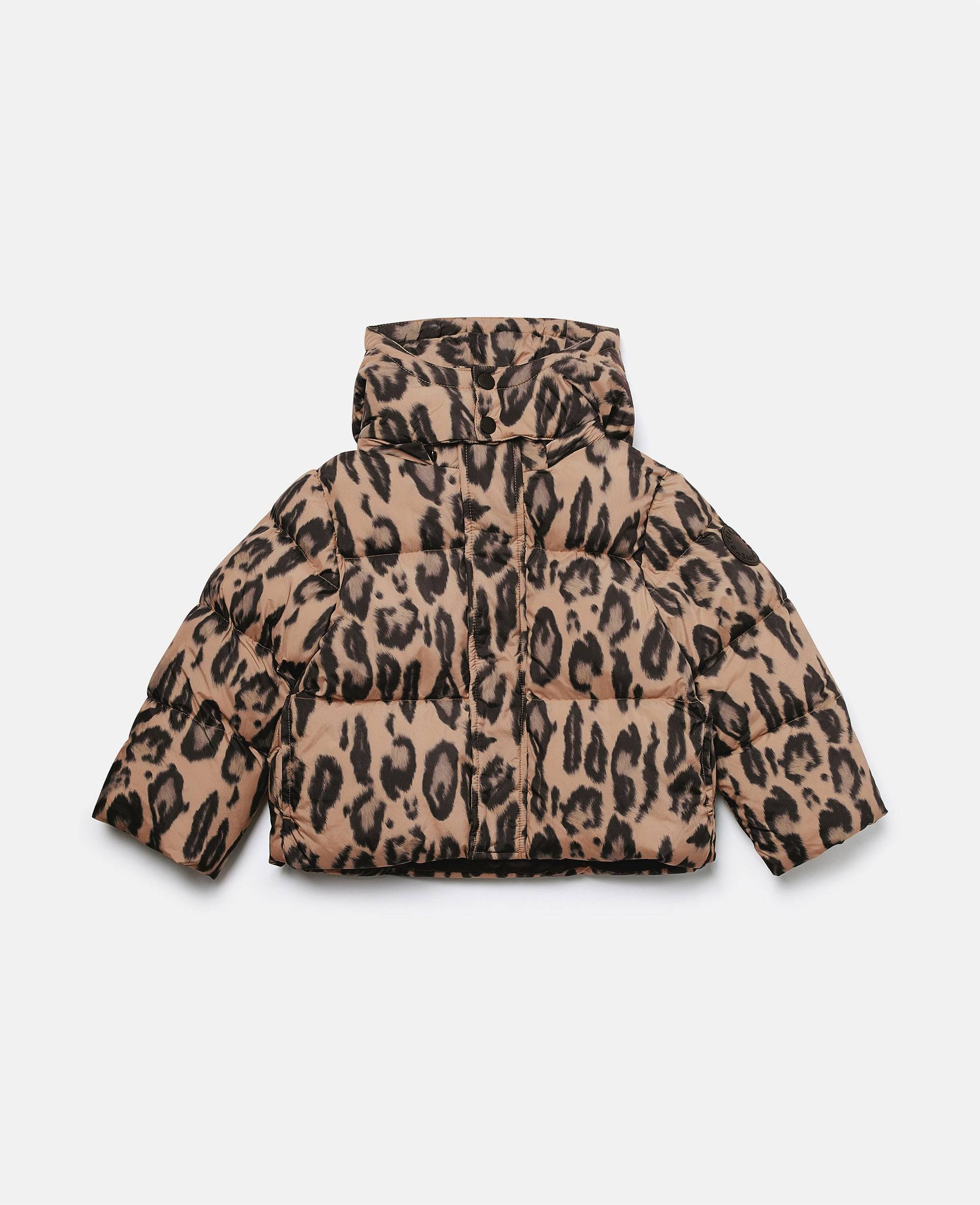 Stella McCartney - Ocelot Puffer Jacket, , Size: 12