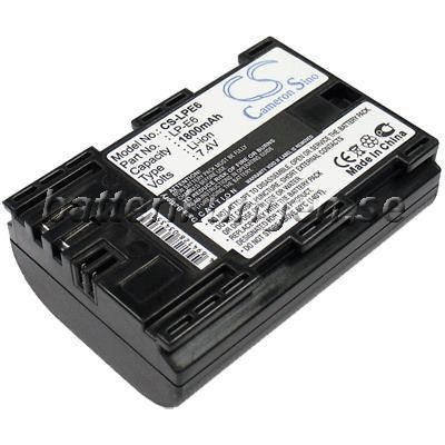 Batteri till Canon som ersätter LP-E6 - 1.800 mAh