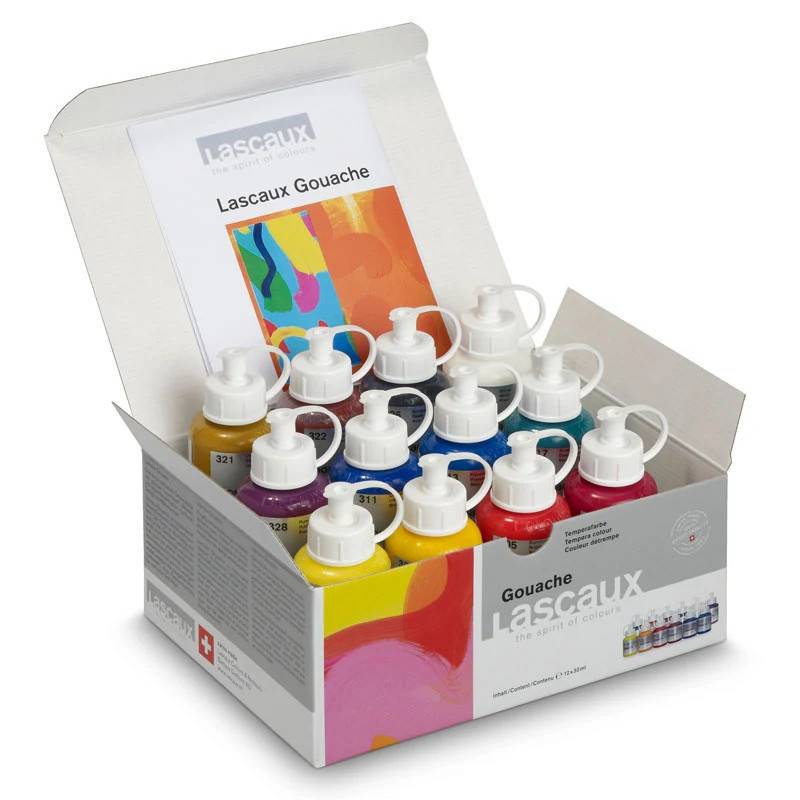 Lascaux Gouache set 12x30ml