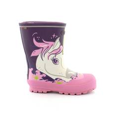 Viking Jolly Unicorn børne gummistøvler - (Pink, str. 28, Gummi)