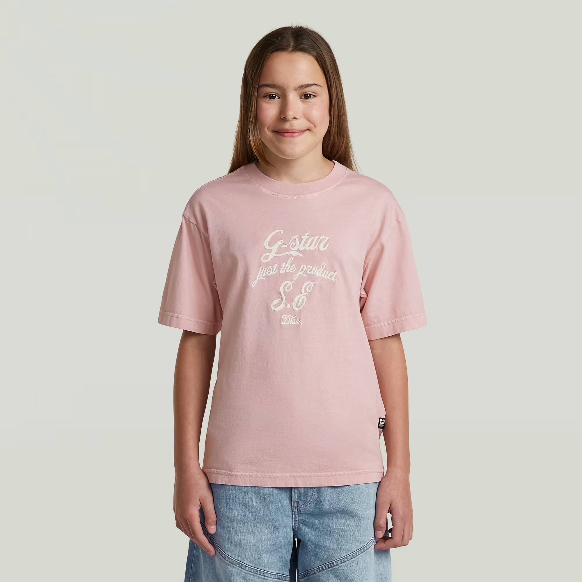 Girls Oversized Top - Pink - girls - 158