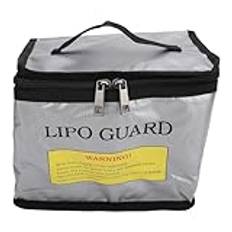 Lipo Safe Bag, Brandsäker Explosionssäker Lipo Battery Safe Bag Lipo Guard Safe Bag, Glasfibertyg Lipo Battery Storage Guard Safe Pouch för Laddningar och Förvaring