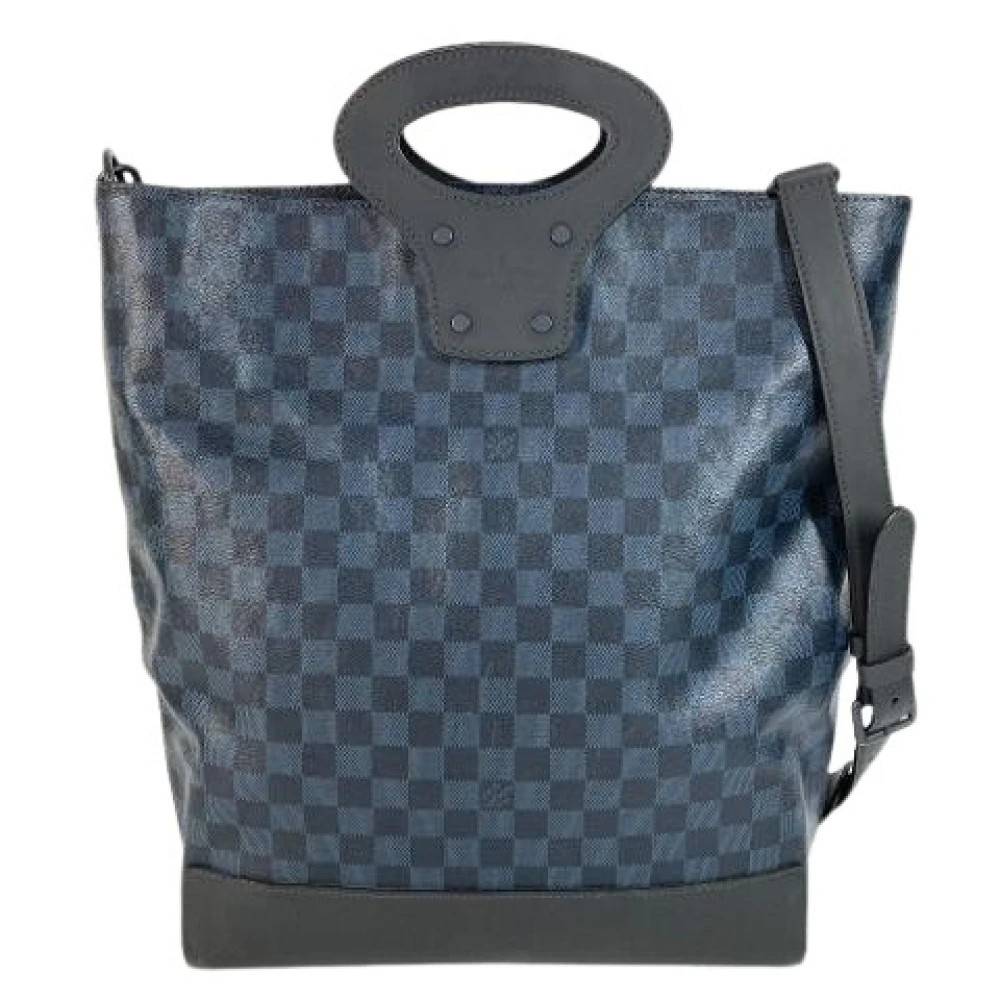 Louis Vuitton Vintage Pre-owned N51100 Håndtaske - Vintage - unisex - Blå - ONE SIZE - Uld