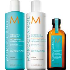 Moroccanoil Hydration Bundle Shampoo 250 ml & Conditioner 250 ml & Treatment Oil 100 ml