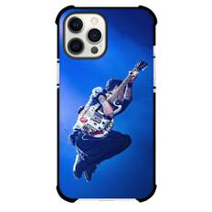 Billie Joe Armstrong Phone Case For iPhone Samsung Galaxy Pixel OnePlus Vivo Xiaomi Asus Sony Motorola Nokia - Billie Joe Armstrong Jumping With Guitar On Stage Perform Poster