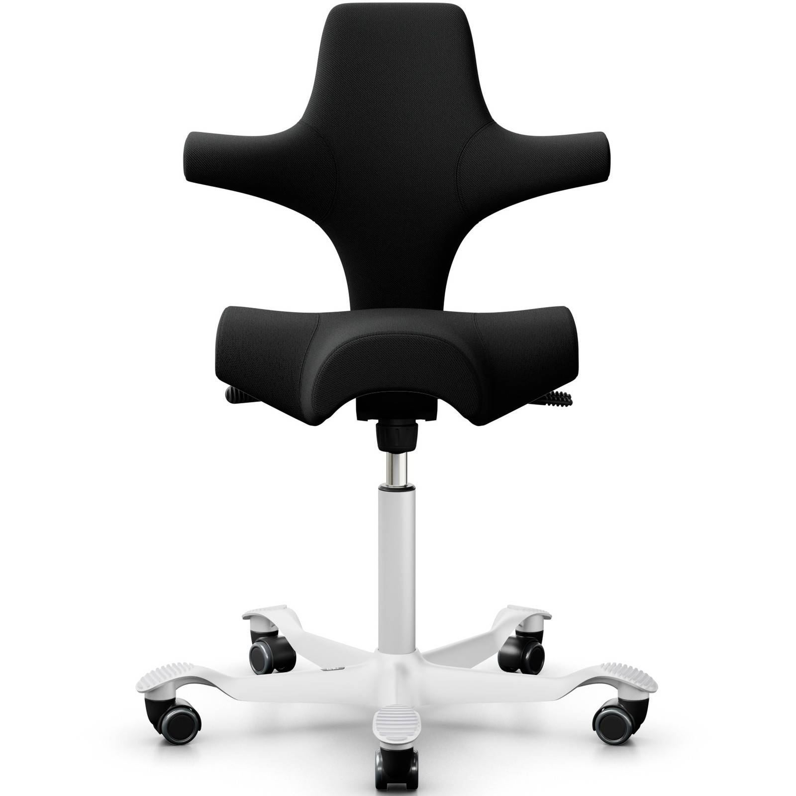 HÅG Capisco 8106 kontorstol 150mm sort/hvid