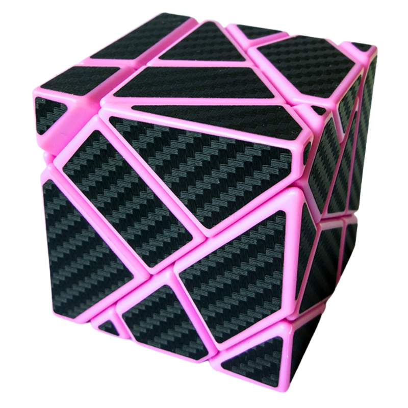 Ninja Ghost Cube Pink (Carbon Stickers)