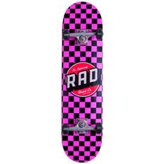 RAD Checkers Komplett Skateboard Rosa 7.5″