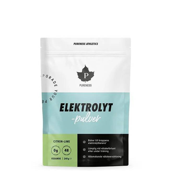 Elektrolytpulver Citron & Lime Pureness - 240 gram