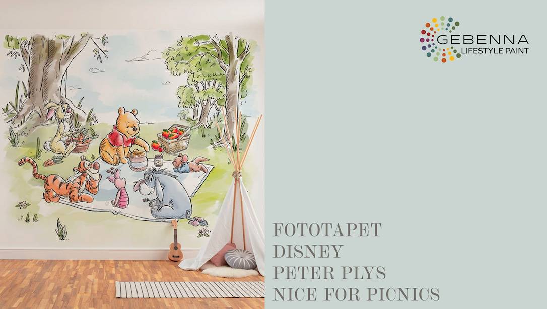 Fototapet: Disney Nalle Puh "Nice for Picnics"