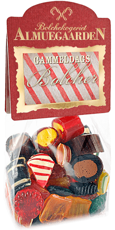 Almuegaarden - Gammeldags Blandede bolcher.
