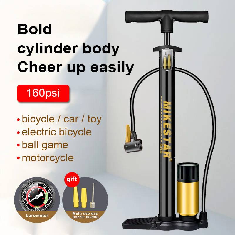 Portable High-pressure Air Pump For Home Use, Suitable For Car And Basketball Tires, As Well Bicycles, Cars, Bicycles, Motorcycles, And Basketballs